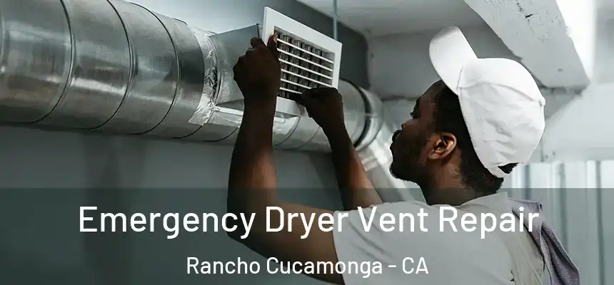  Emergency Dryer Vent Repair Rancho Cucamonga - CA