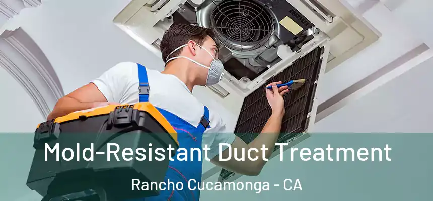  Mold-Resistant Duct Treatment Rancho Cucamonga - CA